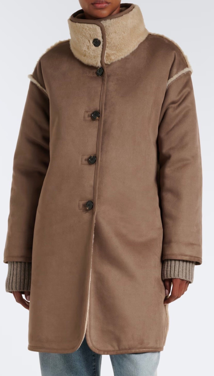 Reversible shearing coat

#LTKootd