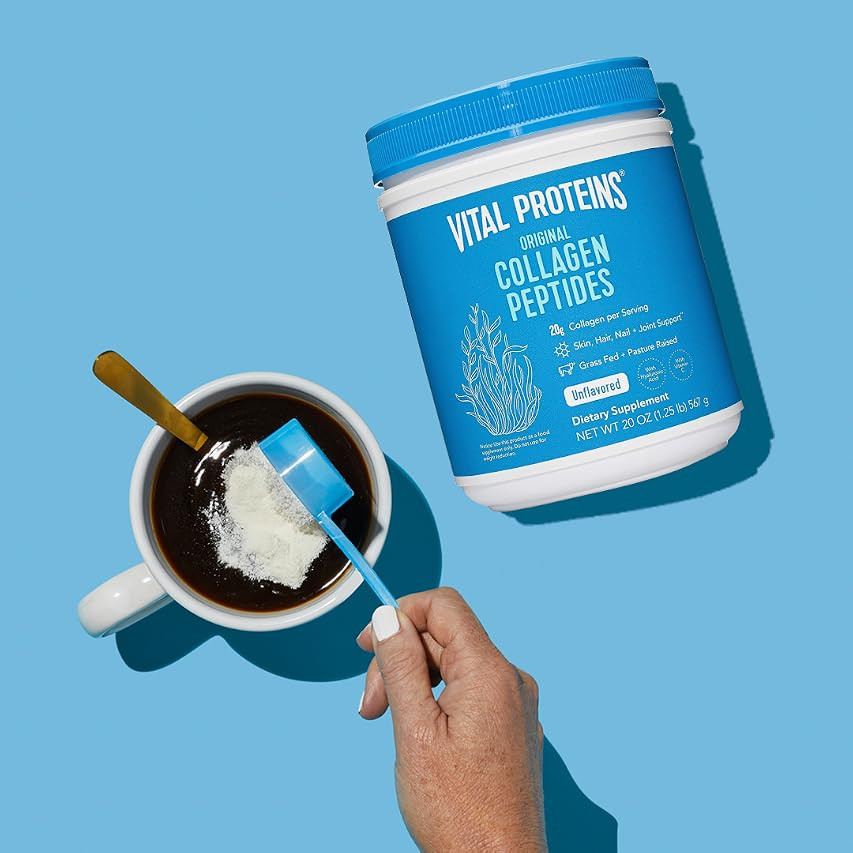 Vital Proteins Collagen Peptides Powder, Promotes Hair, Nail, Skin, Bone and Joint Health, Unflav... | Amazon (US)