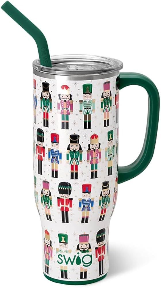 Swig Life 30oz Mega Mug, 30oz Tumbler with Handle and Straw, Large Insulated Tumblers, Cup Holder... | Amazon (US)