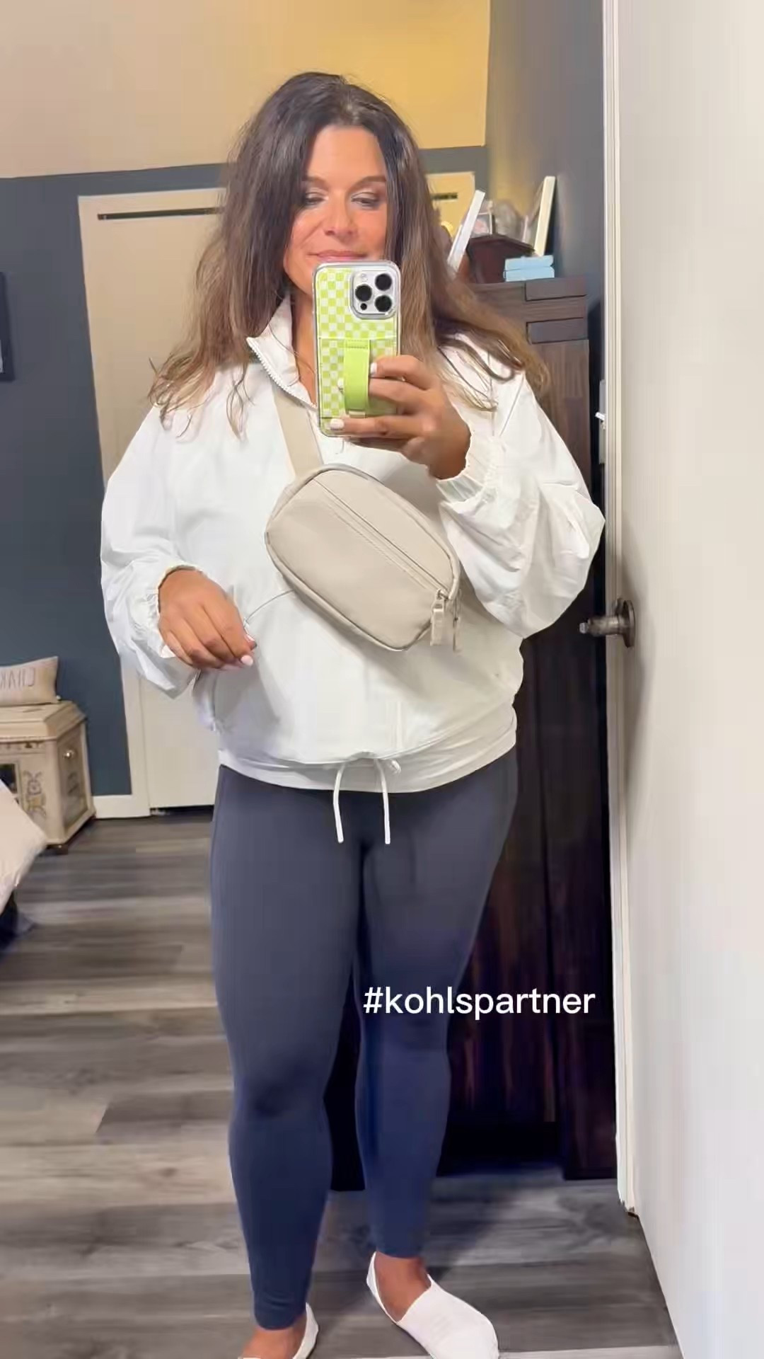 Kohl’s FLX dome belt bag in tropical sand — elevated neutral belt bag for everyday errands, travel, and spring outfits.
This one surprised me in the best way. The FLX dome belt bag has a really clean, elevated look that feels more premium than the $25 price tag.
The rubberized material gives it a polished look but it’s also water-resistant, making it great for everyday use. It has a zipper closure, interior pocket, and an exterior pocket with a magnetic slip pocket for easy grab items like your phone or keys.
The tropical sand color is such a good neutral cooler tone for spring and summer and pairs with pretty much everything.
Definitely a keeper.
FLX dome belt bag, Kohl’s belt bag, neutral belt bag women, tropical sand belt bag, rubberized belt bag, water resistant belt bag, magnetic pocket belt bag, women’s crossbody belt bag, everyday belt bag, affordable belt bag
@kohls #AD #kohlspartner #kohlsfinds


#LTKActive #LTKSeasonal #LTKootd