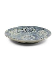 18x4 Porcelain Silla Sea Grass Decorative Plate | TJ Maxx