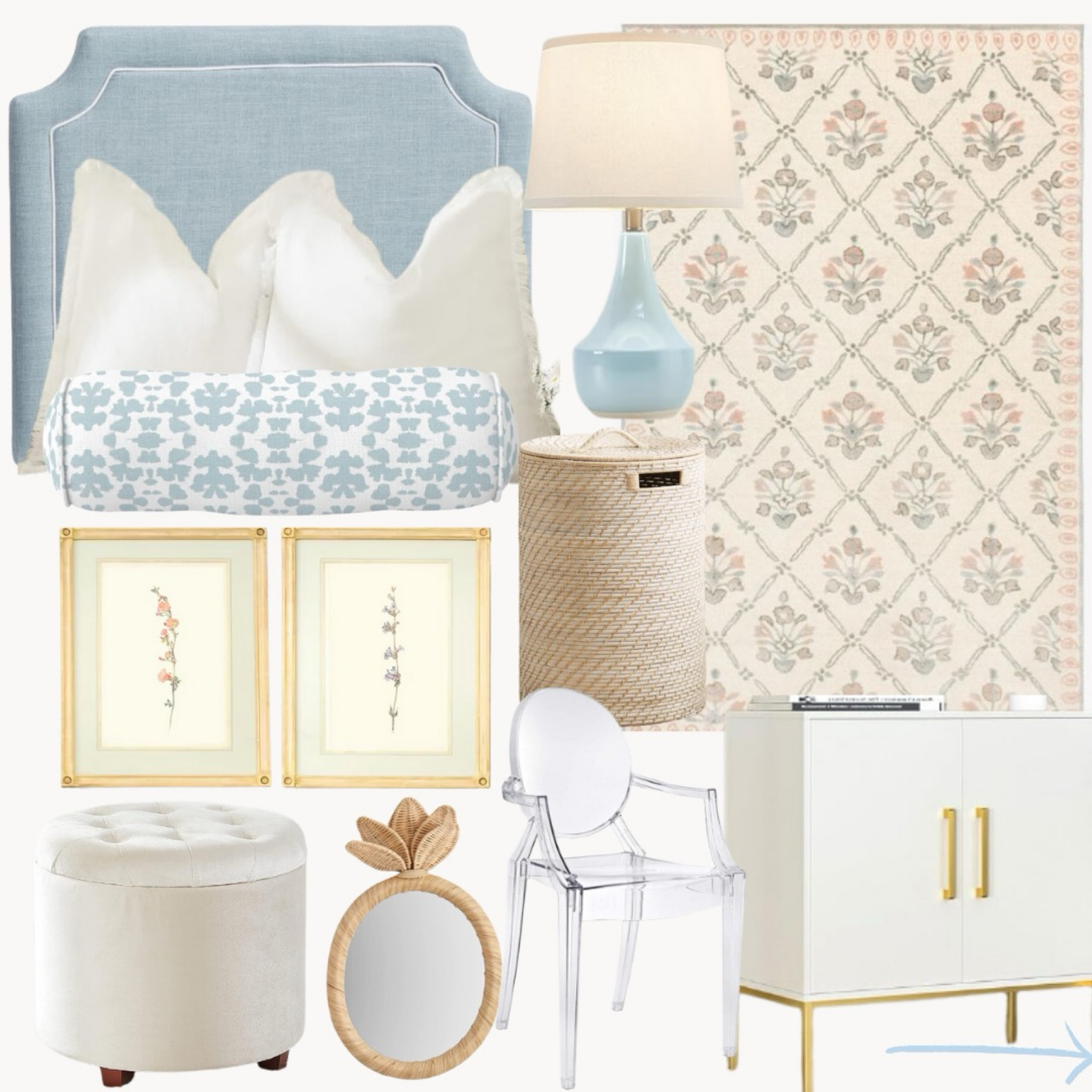 Dorm styling! 💚🩵🤍