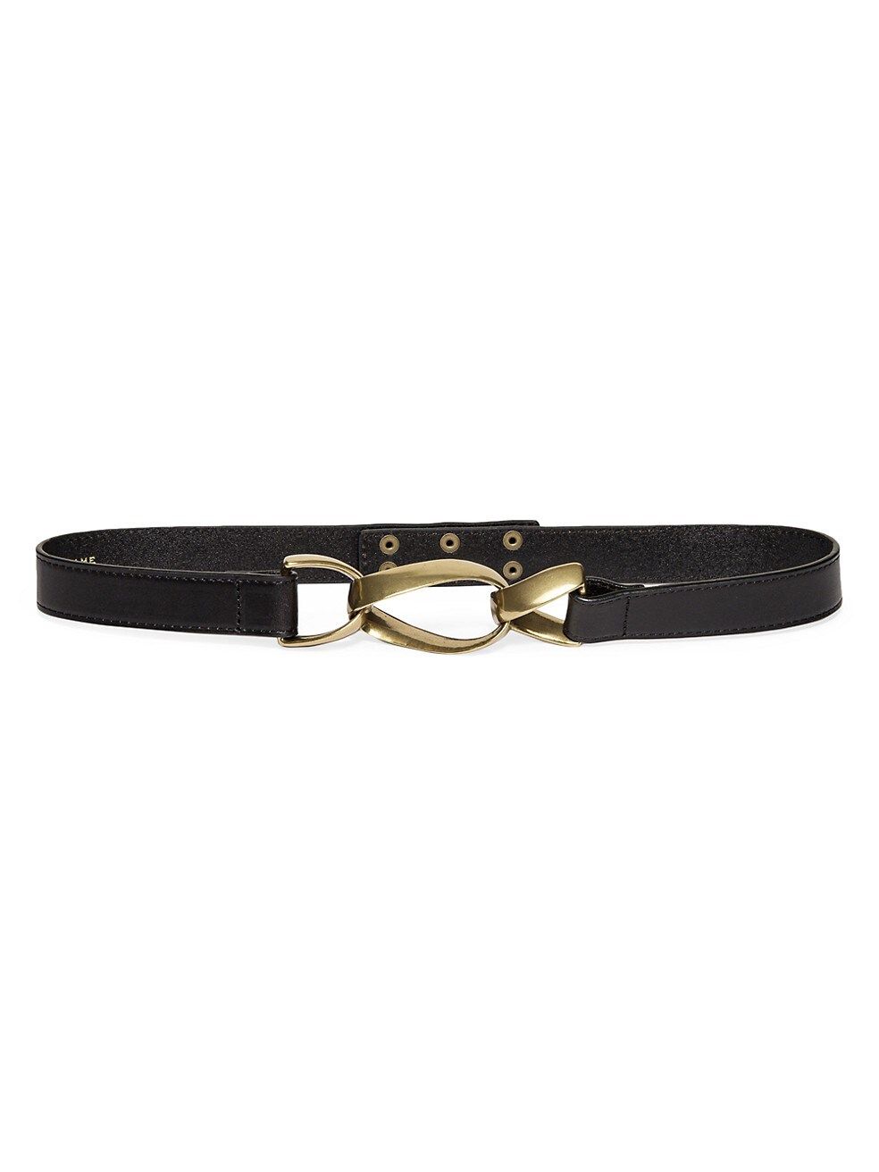 Frame Triple-Twist Leather Belt | Saks Fifth Avenue