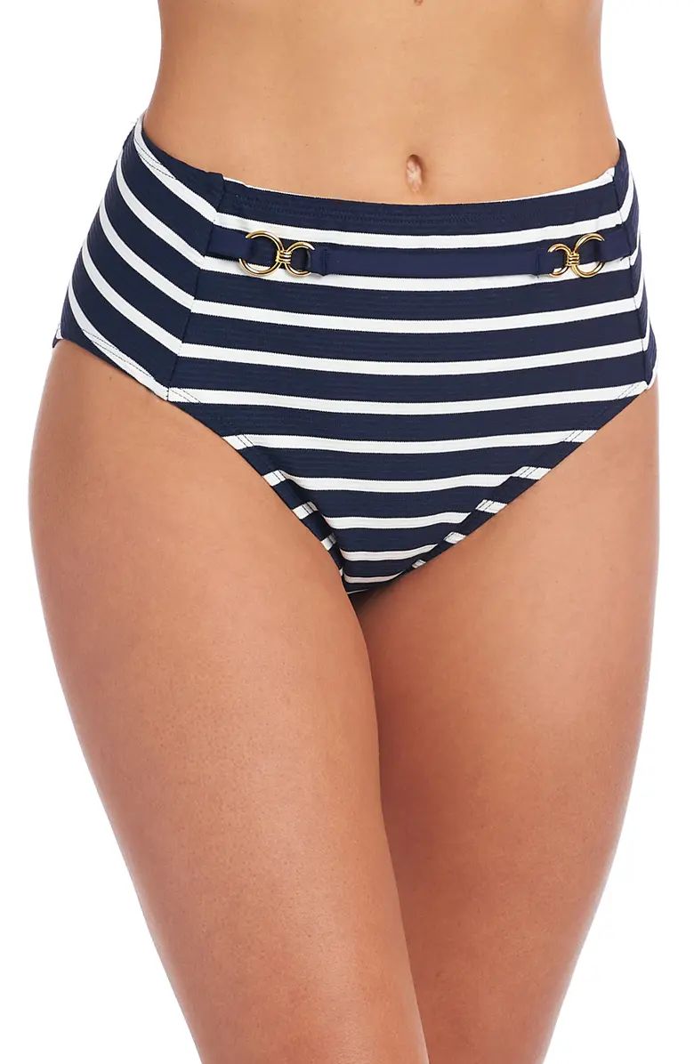 Capri Belted High Waist Bikini Bottoms | Nordstrom