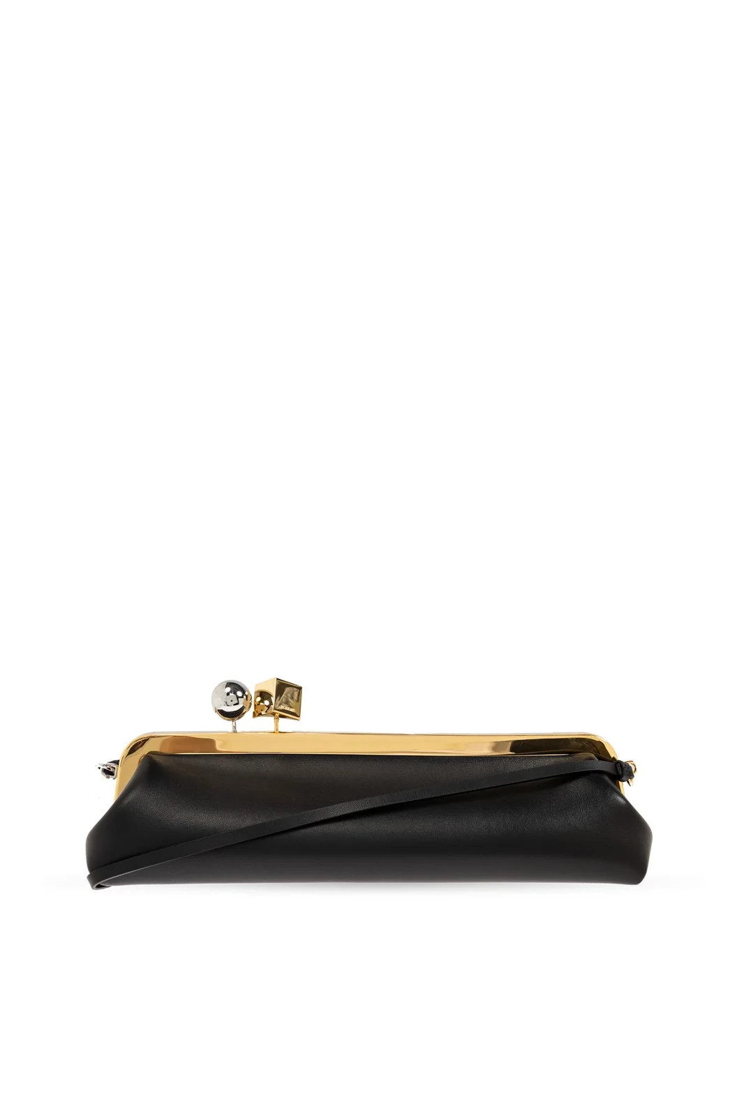 Jacquemus The Salon Logo Detailed Clutch Bag | Cettire Global
