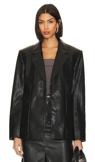 Alanis Blazer in Black | Revolve Clothing (Global)