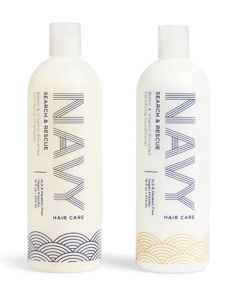 Search & Rescue - Shampoo and Conditioner 16oz  | NAVY Hair Care