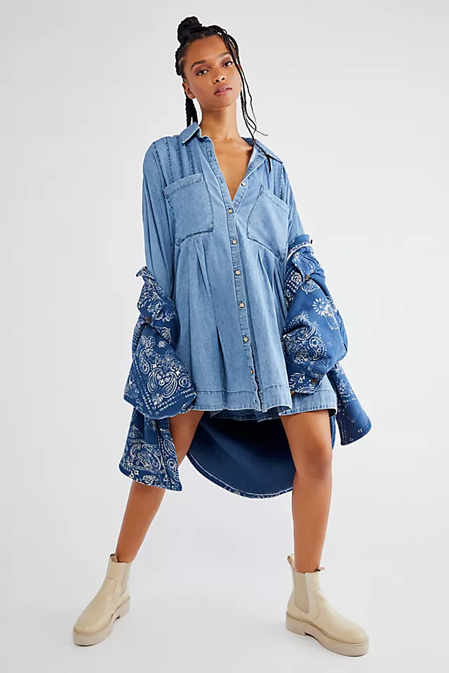 The Denim Voyage | Free People (Global - UK&FR Excluded)