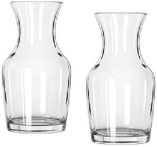 Libbey Single Serving Wine Carafe - 6.5 oz Pack of 2 | Amazon (US)