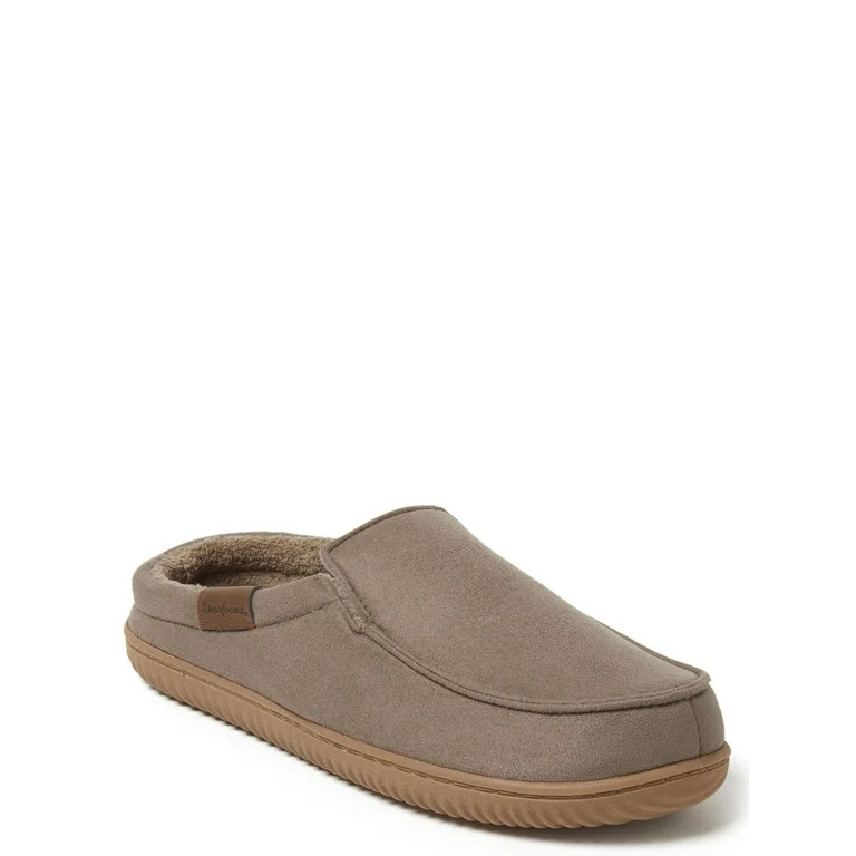 Dearfoams Cozy Comfort Men's Twin Notch Moc Toe Clog Slippers | Walmart (US)