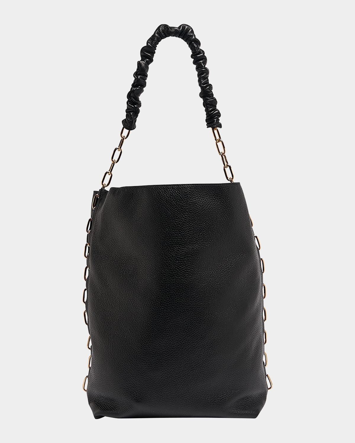 Chain Leather Tote Bag | Neiman Marcus