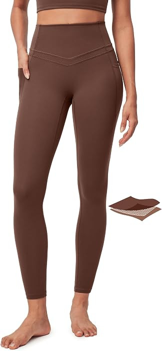 IUGA Compression Leggings with Pockets for Women Tummy Control Yoga Pants | Amazon (US)