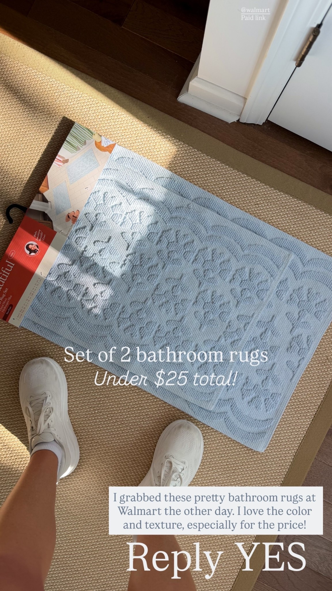 2 pack of bathroom rugs for under $25!

I grabbed these pretty bathroom rugs at Walmart the other day. I love the color and texture, especially for the price! Set of 2 bathroom rugs Under $25 total!

@Walmart affordable home decor, bathroom, bath, shower, classic style

#LTKHome