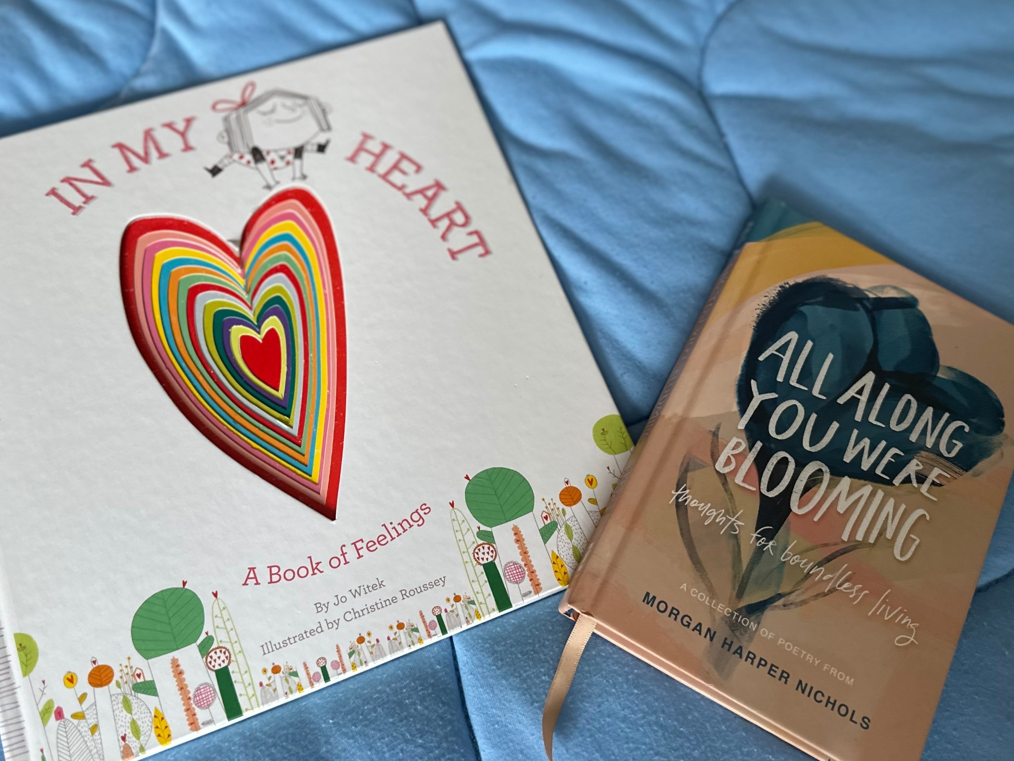 books of the day! mommy and mini’s edition: “in my heart” and “all along you were blooming". 💗

#LTKKids #LTKFamily #LTKHome