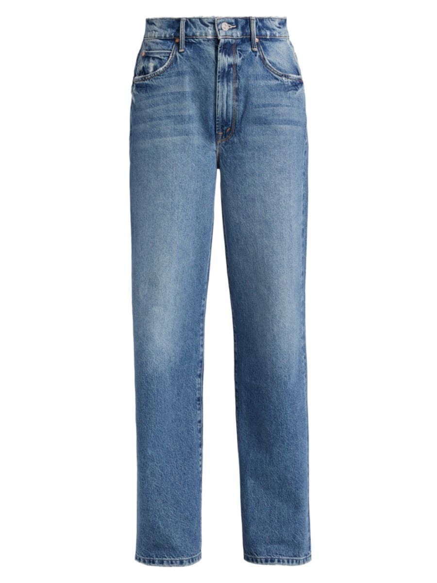 Tunnel Vision Sneak High-Waisted Jeans | Saks Fifth Avenue