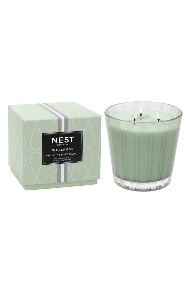 Wild Mint & Eucalyptus Scented Classic Candle | Nordstrom