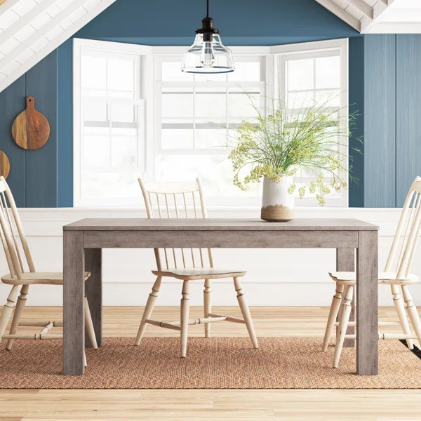 Montauk 29.5"H Solid Pine Wood  Dining Table | Wayfair North America