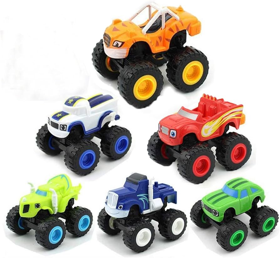 The Monster Machines Toys, The Monster Machines Toy Truck & Figure Set - Machines Toys Scooters C... | Amazon (US)