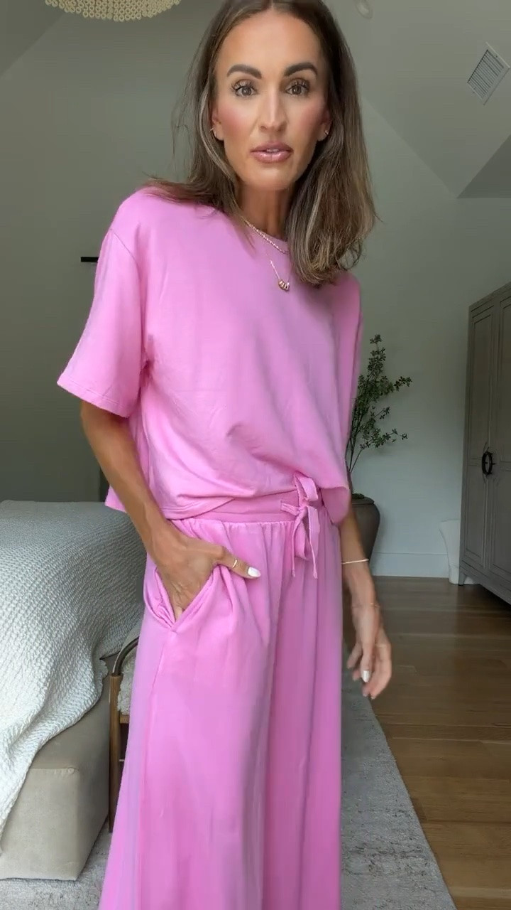 Dreamy lounge set back in stock and on sale!! 💕

#LTKSaleAlert