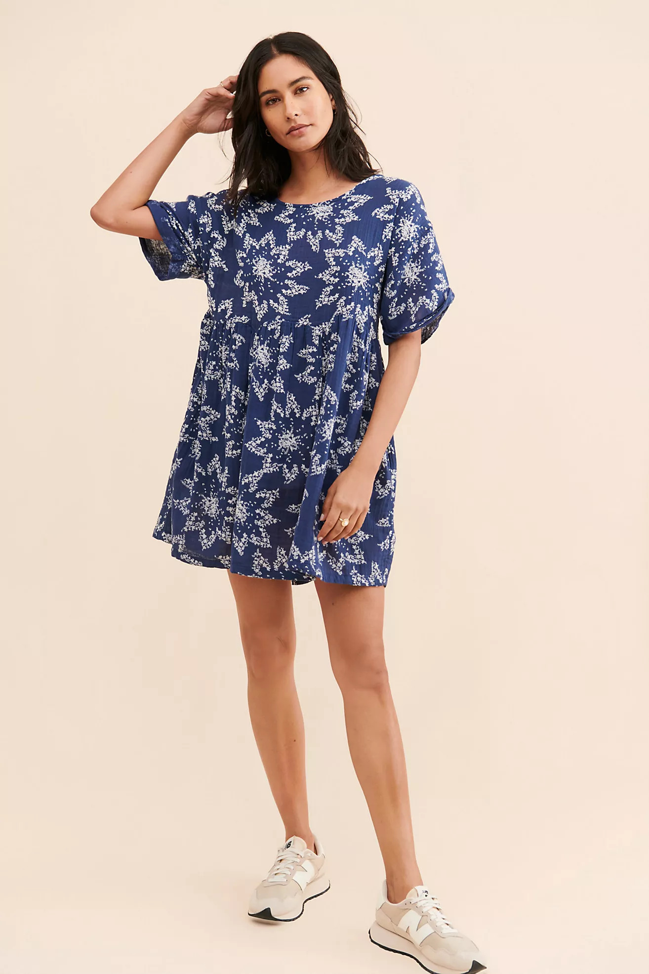 Belezza Printed Babydoll Dress | Free People (Global - UK&FR Excluded)