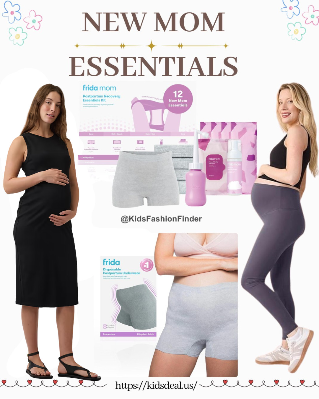 New mom essentials 🤍

✨ Frida Mom 12-piece postpartum kit 
👶 All-in-one recovery must-have 

🙌 Comfy maternity jeans + over-the-belly leggings 

🤰 Supportive, stretchy & perfect through pregnancy to postpartum Postpartum underwear = soft, breathable & lifesaver 

💛 Everything you need for recovery 
& comfort 💕 

#fridamom #postpartum #newmom #maternitywear #momlife #babyessentials #momfinds

#LTKmomlife #LTKmomlife #LTKselfcare #LTKSaleAlert