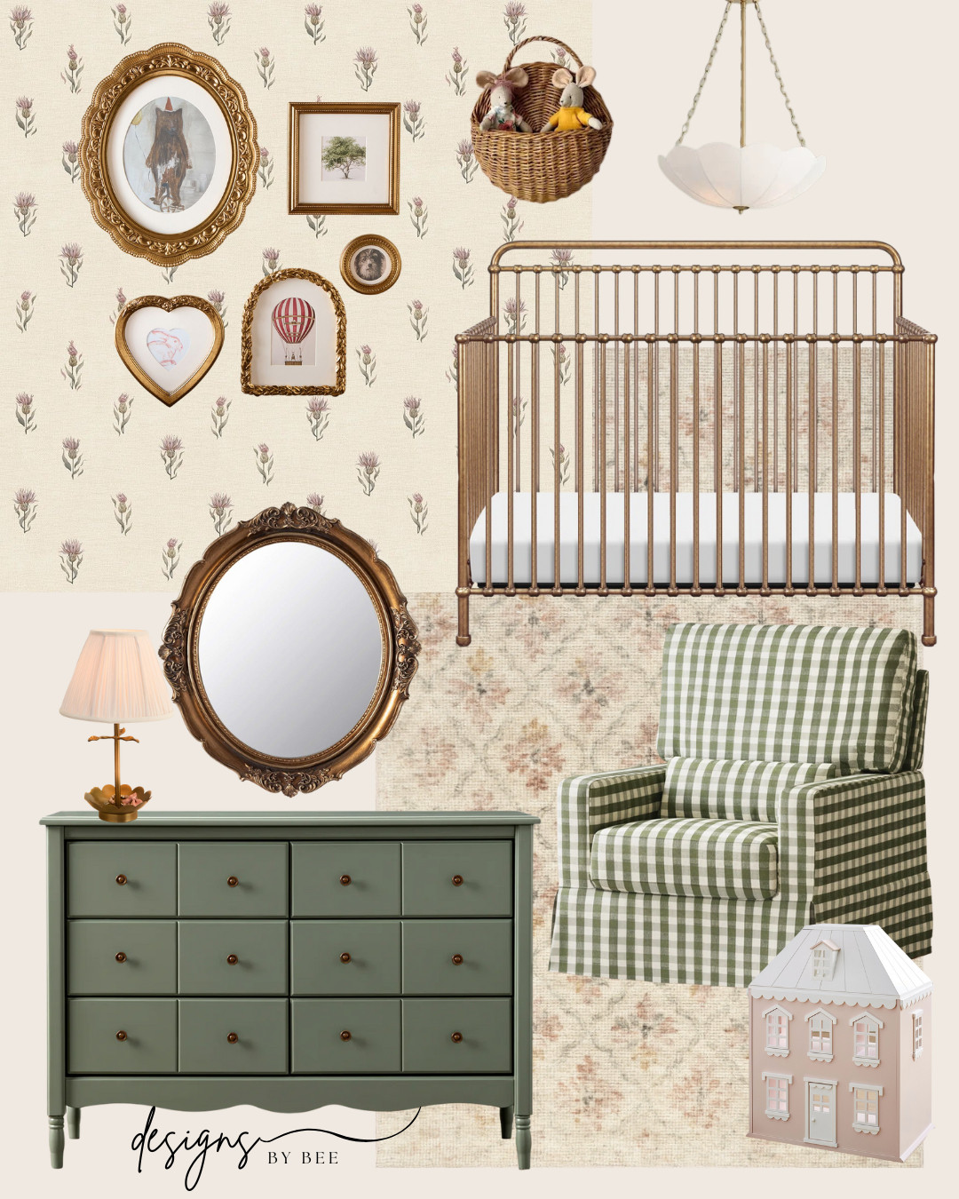 vintage nursery design for baby girl
ralph lauren inspired nursery
vintage decor for nursery 
vintage nursery for baby girl  

 #LTKHome #LTKBaby #LTKBump