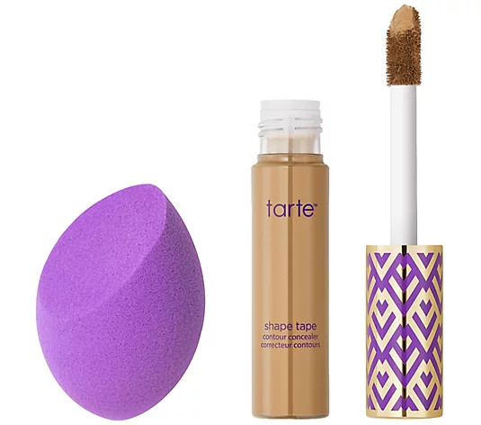 tarte Shape Tape Concealer w/ Sponge - QVC.com | QVC