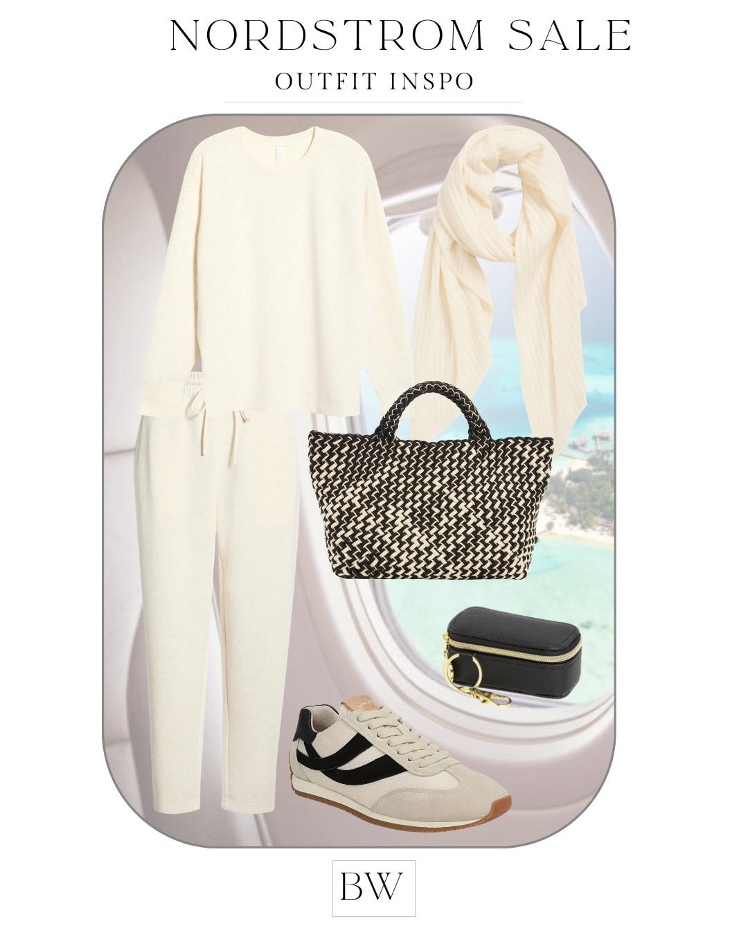 Classy travel outfit on the Nordstrom sale 

 