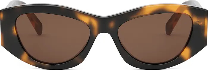 Triomphe 55mm Rectangular Sunglasses | Nordstrom