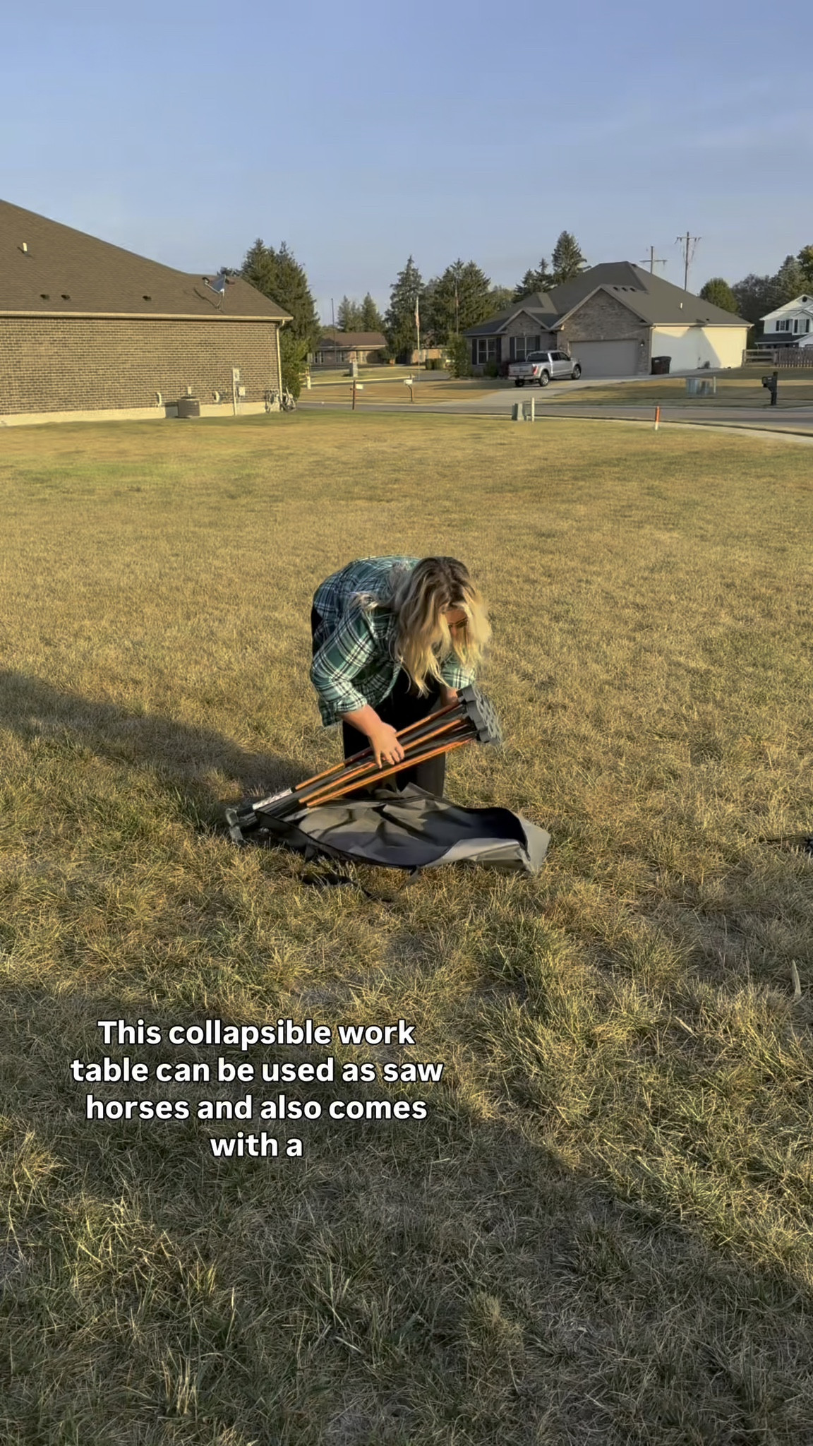 The DIYers dream work table doubles as a sawhorse and can hold up to 2500 pounds! Collapses down for easy storage!

#LTKMens #LTKOver40 #LTKHome