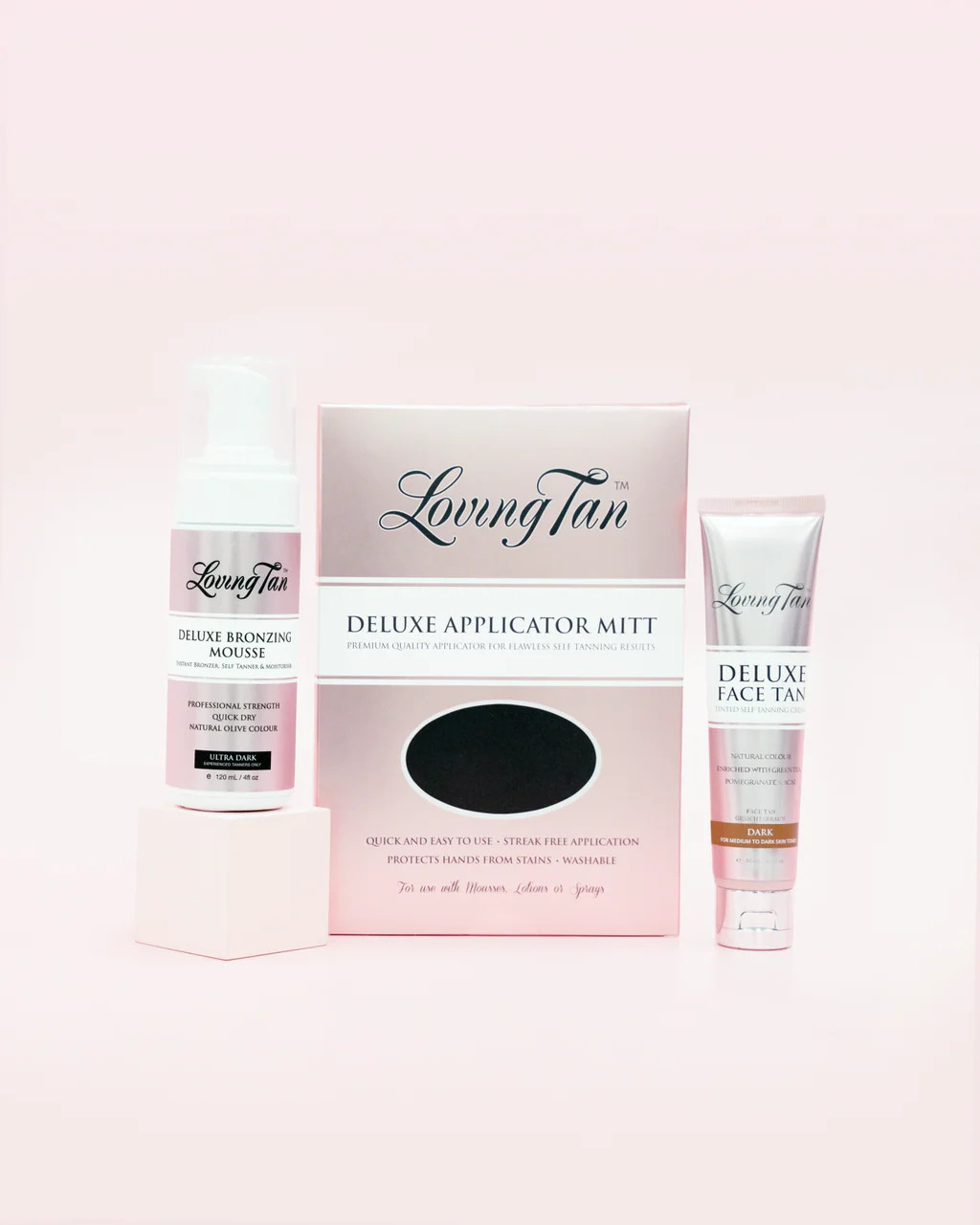 The Deluxe Set Ultra Dark | Loving Tan - US