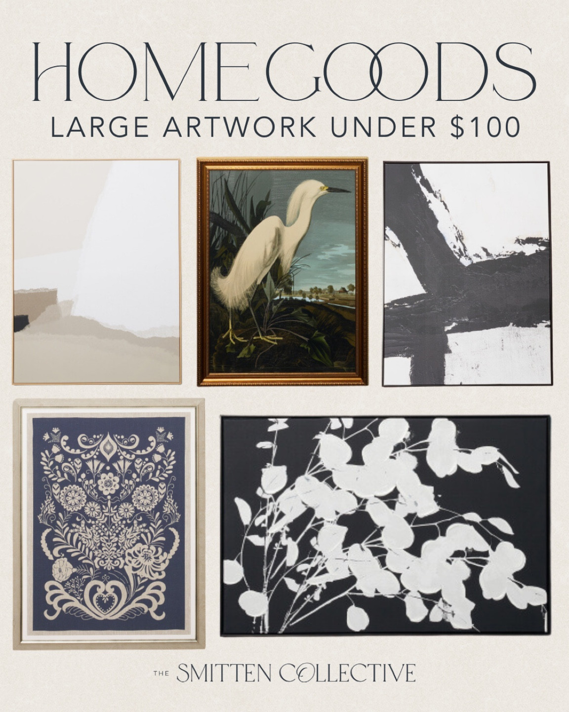 HomeGoods large scale wall art for under $100!

HomeGoods finds, artwork, wall decor, abstract, vintage inspired, modern

#LTKhome #LTKstyletip #LTKfindsunder100