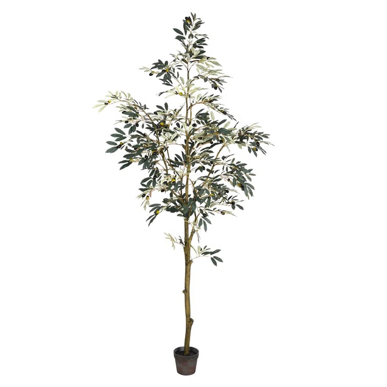 Faux Olive Tree in Pot | Wayfair North America