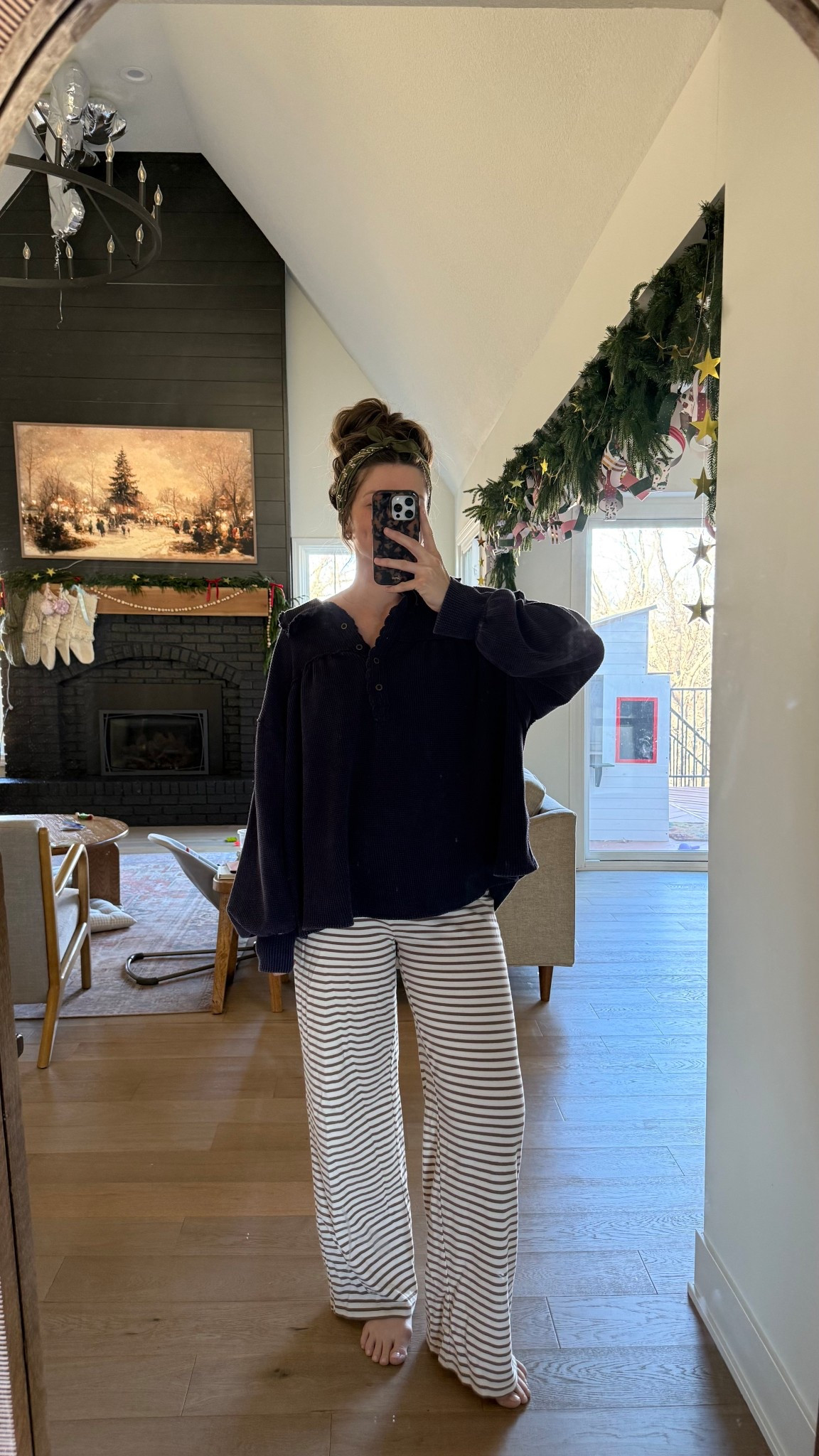 wearing a small in top, nursing friendly! linked similar pants in stock! 

Postpartum 

#LTKootd