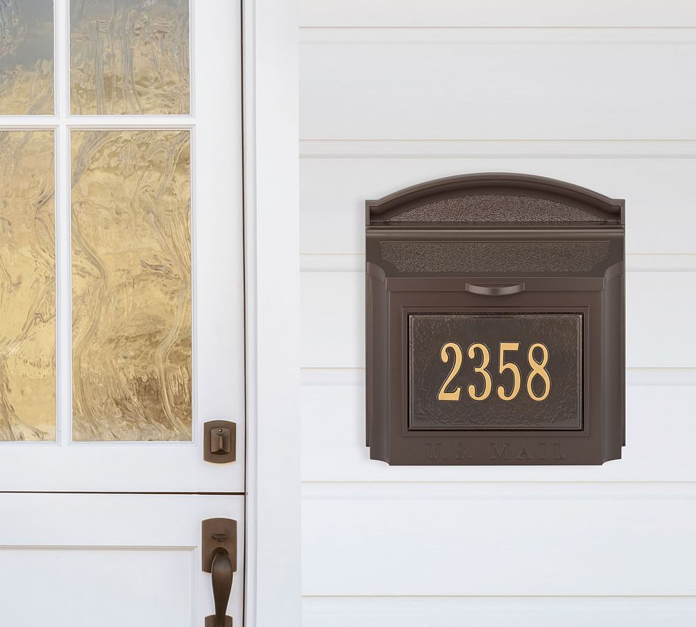 Wall Mailbox & House Numbers | Pottery Barn (US)