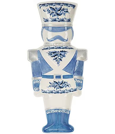 Southern Living Chinoiserie Christmas Collection Blue Nutcracker Platter | Dillard's