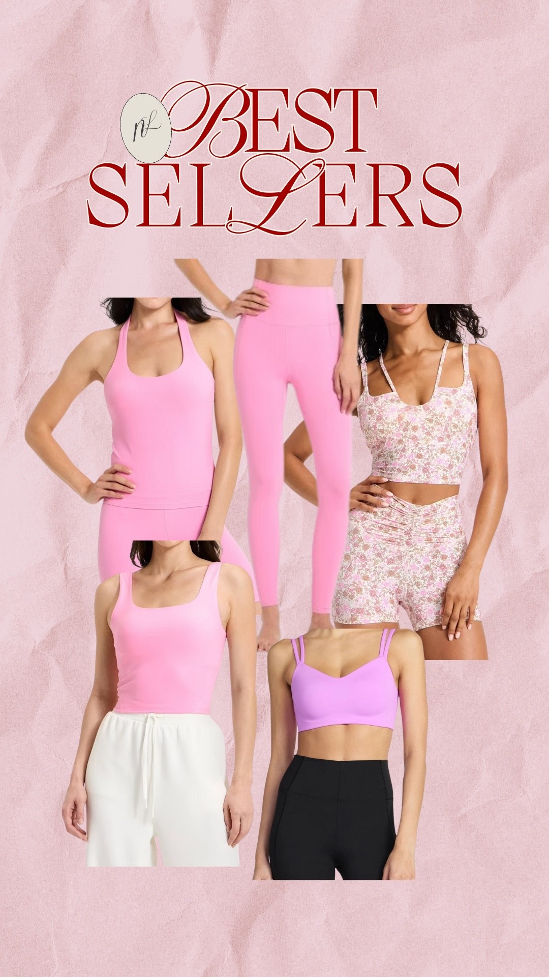 @Target and Walmart pink activewear 

#LTKootd #LTKValentine #LTKfitnessgoals