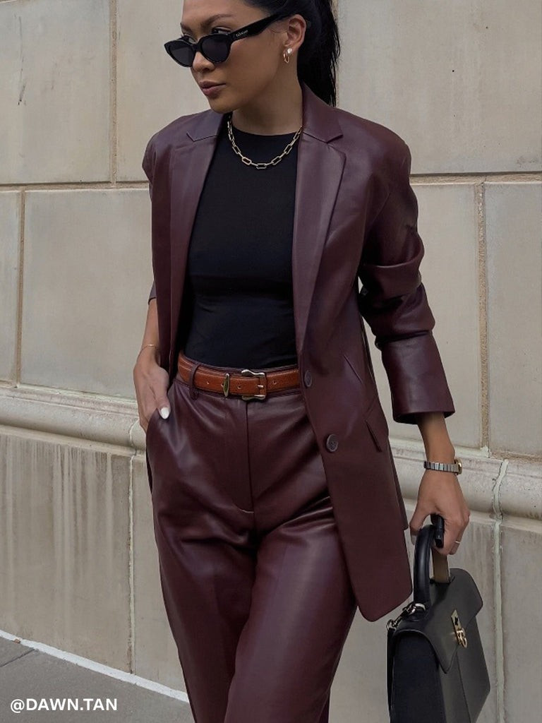 Crolenda PU Blazer | French Connection (US)