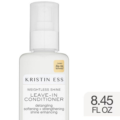 Kristin Ess Weightless Shine Leave In Conditioner Spray + Detangler - 8.45 fl oz | Target