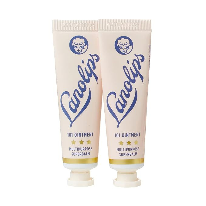 Lanolips 101 Ointment Multipurpose Superbalm Duo - Natural Lanolin Moisturizer - Great for Cracke... | Amazon (US)