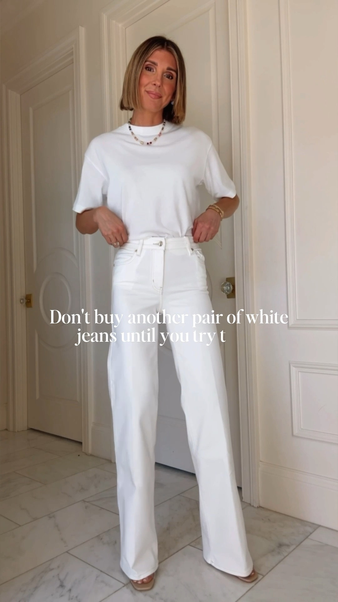 10/10 recommend these jeans. The flattering fit, the nice stretch, and high rise. I'm 5'7 wearing size 25 and they’re a BEST SELLER this week! L
