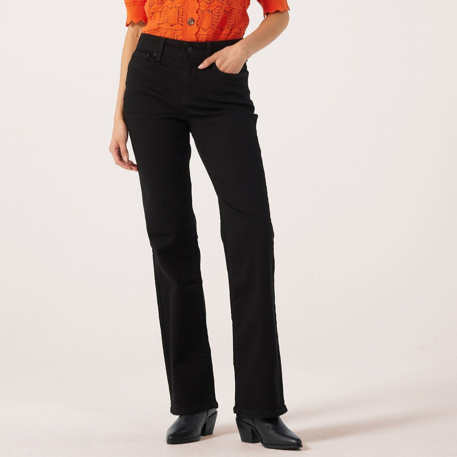 NYDJ Blake High Rise Slim Flare Jean | QVC UK