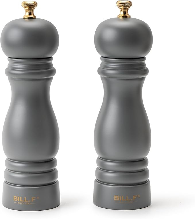 Salt and Pepper Grinder Pepper Mill Grinder Pepper Grinders Shakers Salt Mill Set of 2 with Adjus... | Amazon (US)