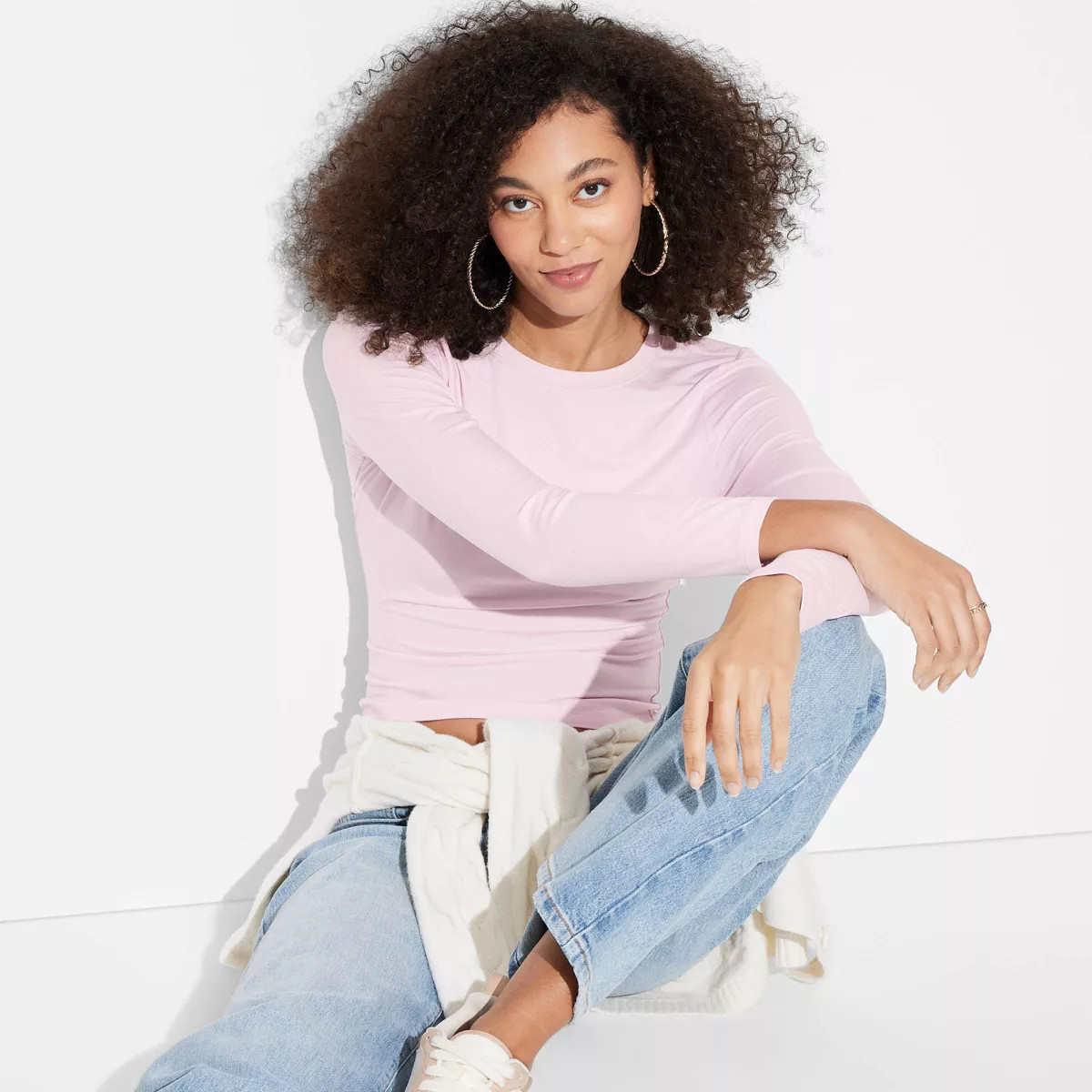 Women's Long Sleeve Base Layer T-Shirt - Wild Fable™ | Target