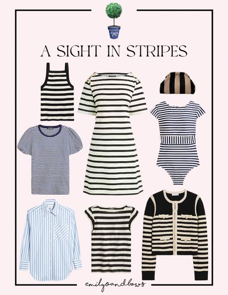 A sight in stripes! 