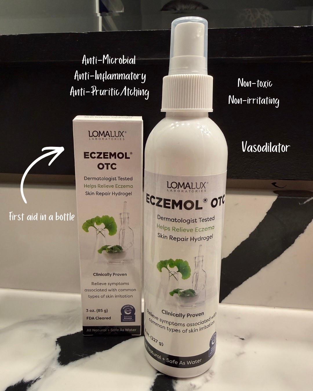 Sensitive skin girlies (and moms 👋🏼), this one’s for you.

I’ve been using Eczemol™ First Aid Spray on an eczema patch, and what I love most is how gentle it feels. When I spray it on, the itching eases without that burning or sticky feeling.

It’s non-toxic, safe for babies and kids, and even recognized by the National Eczema Association — which made me feel really good about using it on myself and around my family.

Simple, easy, and actually comforting to use 🤍 #ad #MomFinds #SkinRelief #GentleSkincare