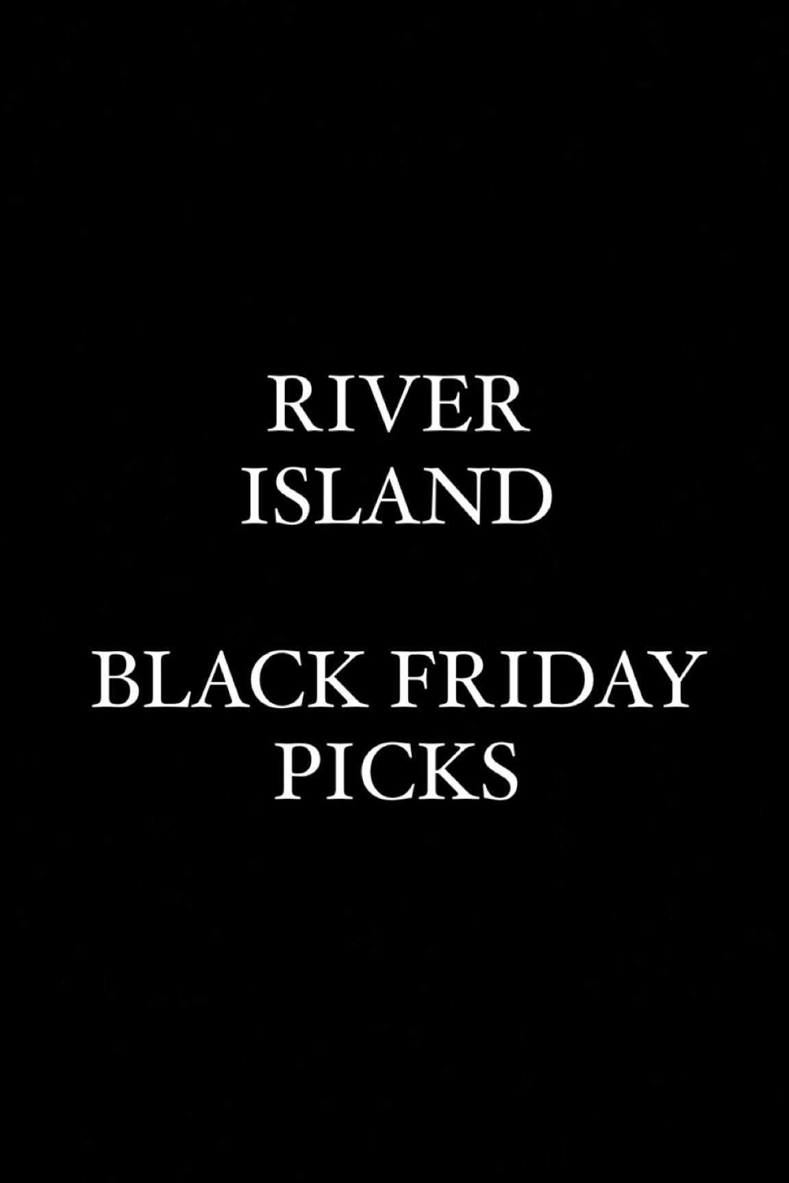 USE CODE: ‘BF20’ for 20% off when you spend over £75! River Island Black Friday deals on that I have handpicked for you 💋

#LTKCyberWeek #LTKGiftGuide #LTKCyberSaleUK