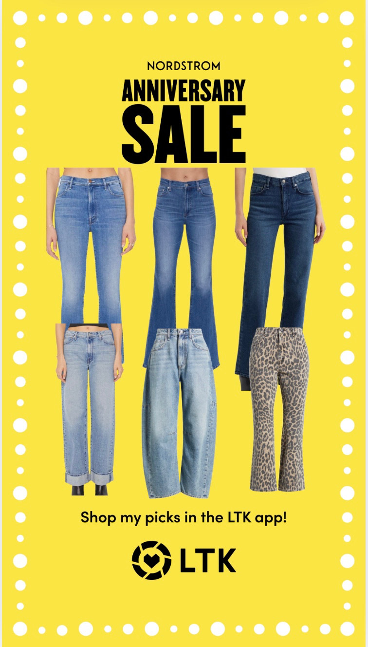 Denim finds worth grabbing while they’re on sale 👖 From classic straight legs to flattering wide-leg fits, I rounded up the best jeans from the Nordstrom Sale — all linked on LTK. These are the pairs you’ll reach for on repeat (and they’re rarely this discounted). Tap to shop and save before prices go back up 💥 

#NordstromSale #LTKFinds #LTKDenim #LTKxPinterest” 

 #LTKOver40 #LTKSaleAlert #LTKStyleTip