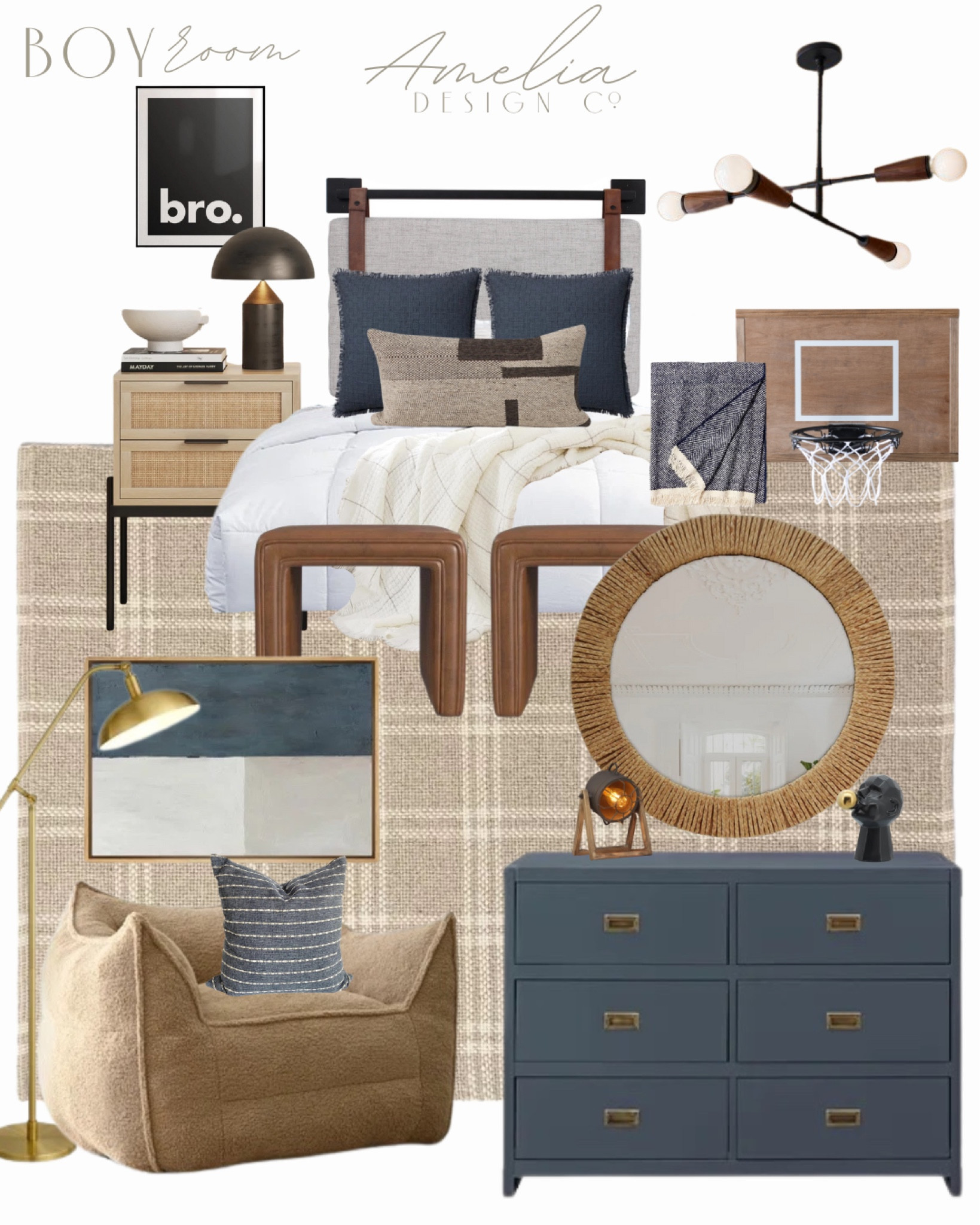 Loving this boys room! It touches a lot of different styles and blends them well with the right colors  

#LTKHome #LTKStyleTip #LTKKids