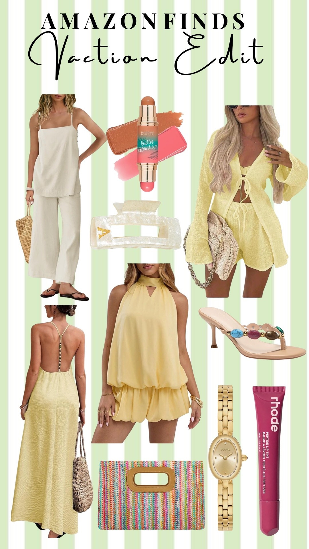 Everything I would pack and recommend for a spring and summer vacation! All from Amazon! ☀️✨

#LTKootd #LTKTravel #LTKBeauty